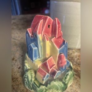 Vintage village tea light holder
